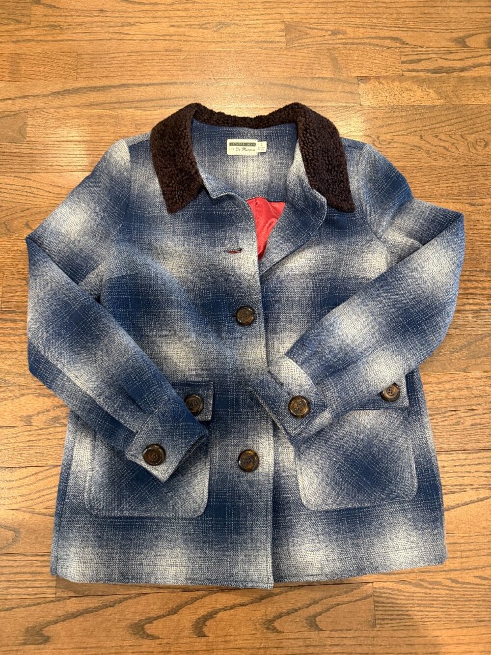 Agyness Deyn for Dr. Marten Wool Coat
